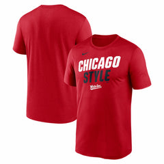 Red Chicago White Sox Nike City Connect Team Phrase Script Dri-FIT T-Shirt
