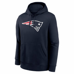 Drake Maye Player Name & Number Fleece Hoodie - New England Patriots Hoodies