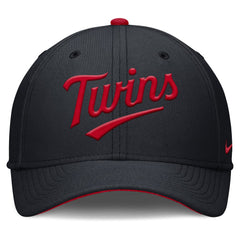 Navy Minnesota Twins Nike Primetime Rise Dri-FIT Flex Hat