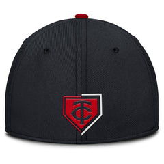 Navy Minnesota Twins Nike Primetime Rise Dri-FIT Flex Hat