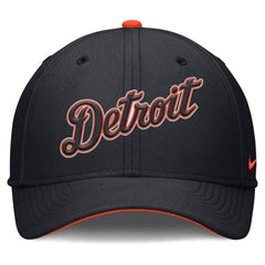 Navy Detroit Tigers Nike Primetime Rise Dri-FIT Flex Hat