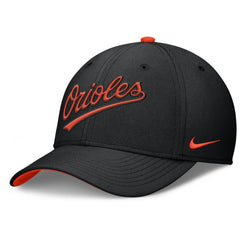 Black Baltimore Orioles Nike Primetime Rise Dri-FIT Flex Hat