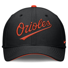 Black Baltimore Orioles Nike Primetime Rise Dri-FIT Flex Hat