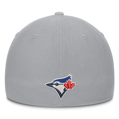 Gray Toronto Blue Jays Nike Primetime Rise Dri-FIT Flex Hat
