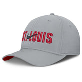 Gray St. Louis Cardinals Nike Primetime Rise Dri-FIT Flex Hat