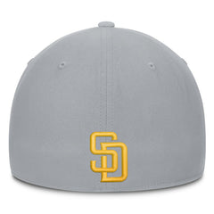 Gray San Diego Padres Nike Primetime Rise Dri-FIT Flex Hat