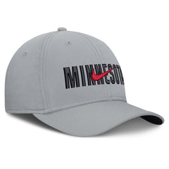 Gray Minnesota Twins Nike Primetime Rise Dri-FIT Flex Hat
