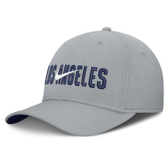 Gray Los Angeles Dodgers Nike Primetime Rise Dri-FIT Flex Hat