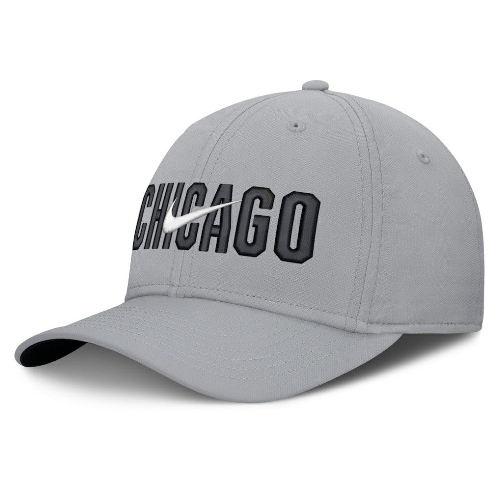 Gray Chicago White Sox Nike Primetime Rise Dri-FIT Flex Hat