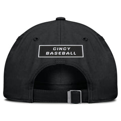 Black Cincinnati Reds Nike Primetime Club Adjustable Hat