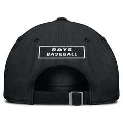 Black Tampa Bay Rays Nike Primetime Club Adjustable Hat