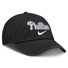 Black Philadelphia Phillies Nike Primetime Club Adjustable Hat