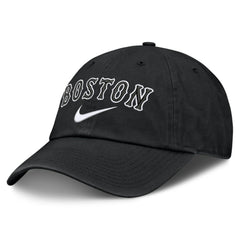 Black Boston Red Sox Nike Primetime Club Adjustable Hat