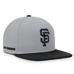 Gray/Black San Francisco Giants Nike Primetime Pro Dri-FIT Snapback Hat