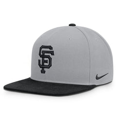 Gray/Black San Francisco Giants Nike Primetime Pro Dri-FIT Snapback Hat