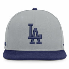 Gray/Royal Los Angeles Dodgers Nike Primetime Pro Dri-FIT Snapback Hat