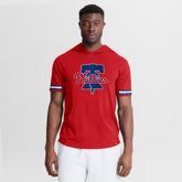 Red Philadelphia Phillies Fanatics Optimal Play Hooded T-Shirt
