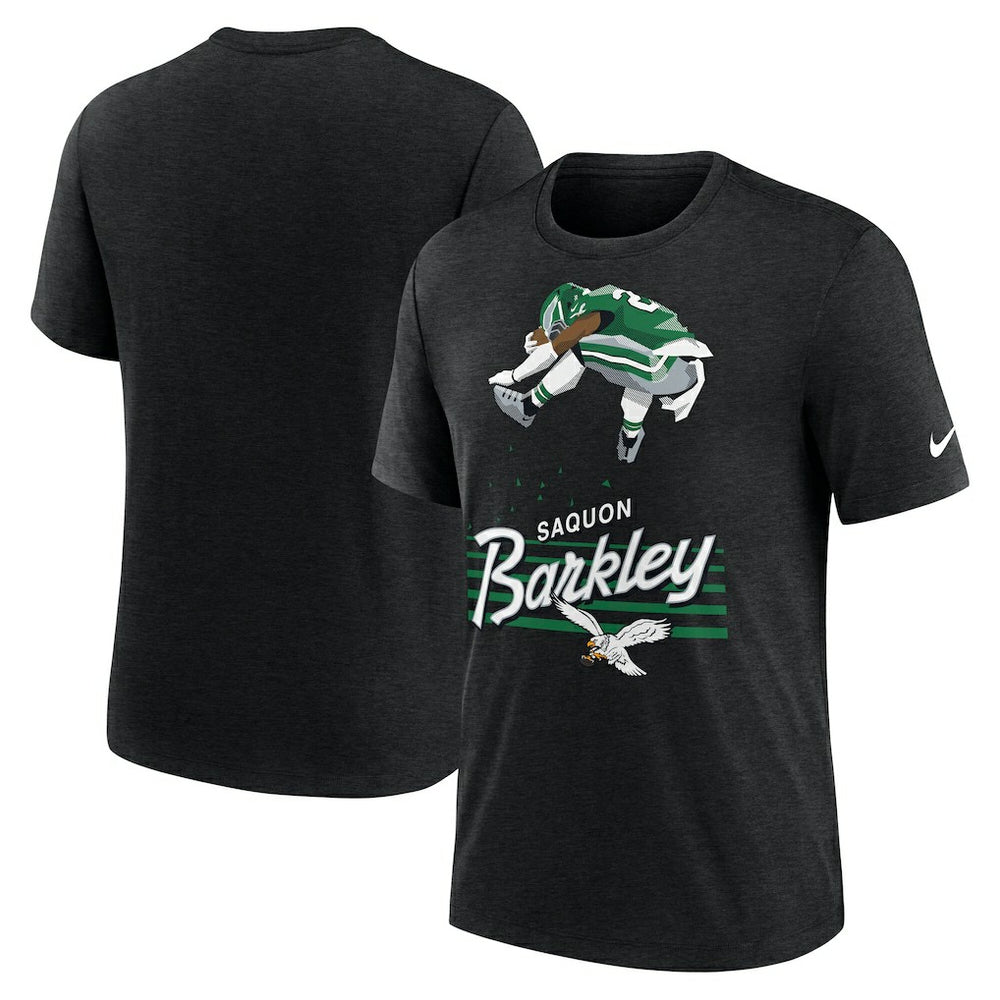 Saquon Barkley Player Graphic T-Shirt - Philadelphia Eagles T-shirts