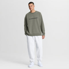 Olive Los Angeles Dodgers Nike Statement Primary Raglan Dri-FIT Sweatshirt