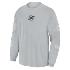 Oversized Type Play Long Sleeve T-Shirt - Miami Dolphins T-shirts