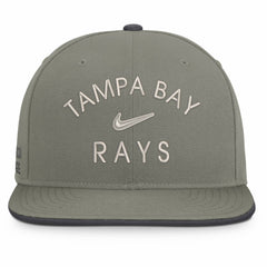 Olive Tampa Bay Rays Nike Pro Dri-FIT Snapback Hat
