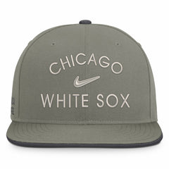 Olive Chicago White Sox Nike Pro Dri-FIT Snapback Hat