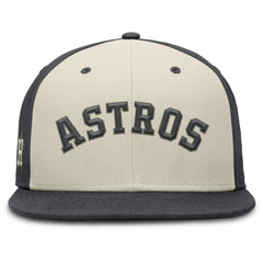 Cream Houston Astros Nike Dri-FIT True Fitted Hat