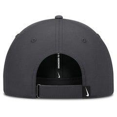 Anthracite Washington Nationals Nike Club Dri-FIT Adjustable Hat