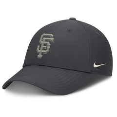 Anthracite San Francisco Giants Nike Club Dri-FIT Adjustable Hat