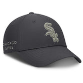 Anthracite Chicago White Sox Nike Club Dri-FIT Adjustable Hat