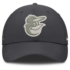 Anthracite Baltimore Orioles Nike Club Dri-FIT Adjustable Hat