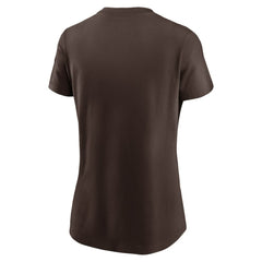 Brown San Diego Padres Nike Women's 2025 MLB Postseason Authentic Collection T-Shirt
