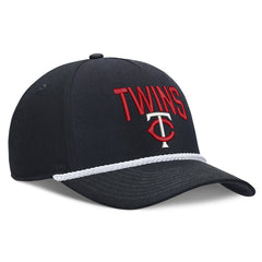 Navy Minnesota Twins Nike Cooperstown Rise Adjustable Hat