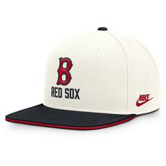 Cream/Navy Boston Red Sox Nike Cooperstown Pro Dri-FIT Snapback Hat