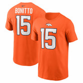 Nik Bonitto Player Name & Number T-Shirt - Denver Broncos T-shirts