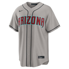 Gray Corbin Carroll Arizona Diamondbacks Nike Road Replica Jersey