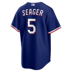 Royal Corey Seager Texas Rangers Nike Alternate 2 Replica Jersey