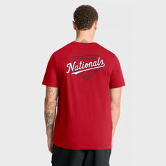 Red Washington Nationals Nike Primetime 2-Hit T-Shirt