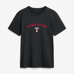 Black Texas Rangers Nike Primetime Fashion T-Shirt