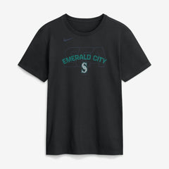 Black Seattle Mariners Nike Primetime Fashion T-Shirt