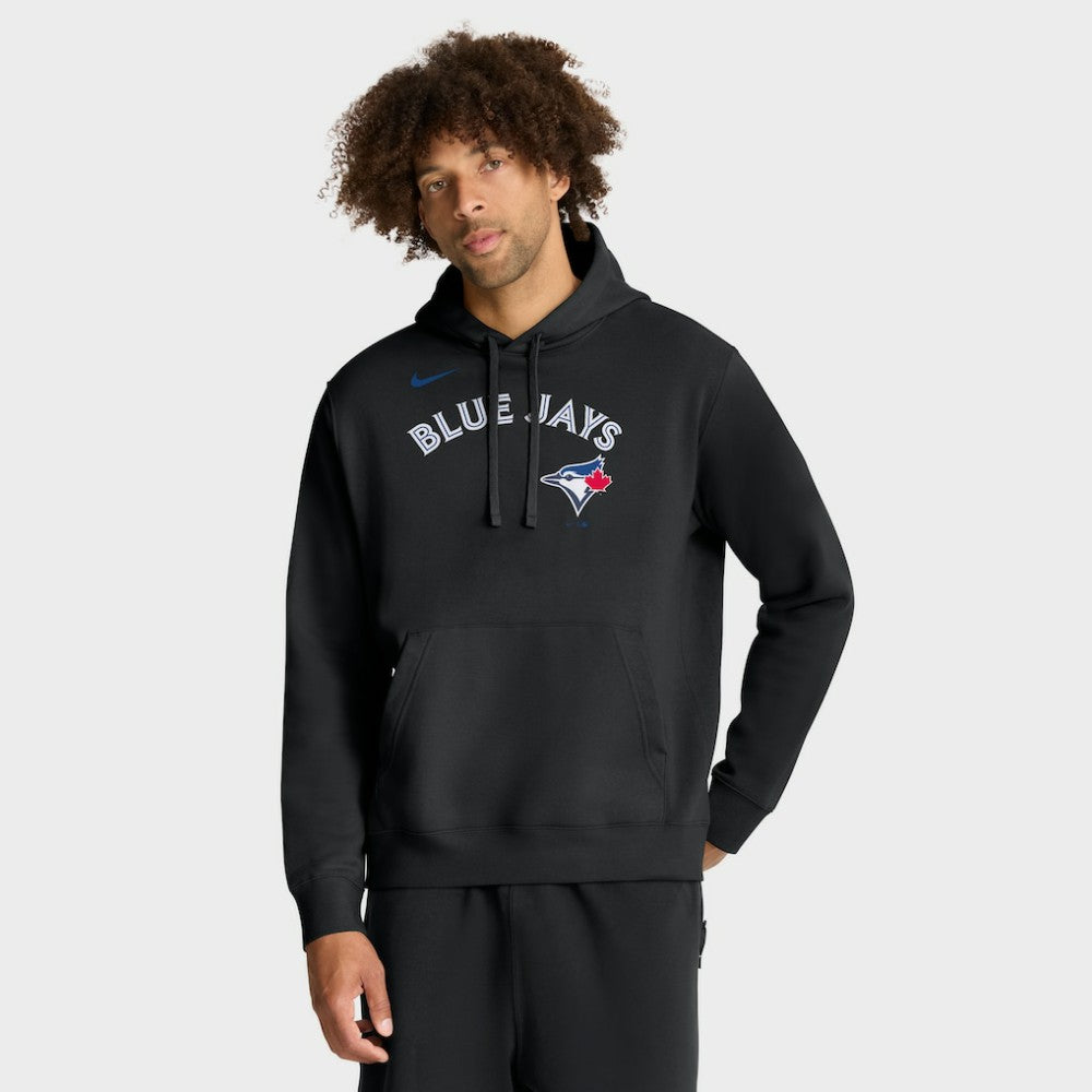 Black Toronto Blue Jays Nike Dri-Fit Club Hoodie
