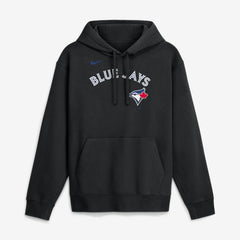 Black Toronto Blue Jays Nike Dri-Fit Club Hoodie