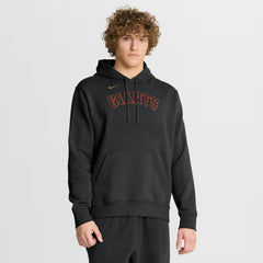 Black San Francisco Giants Nike Dri-Fit Club Hoodie
