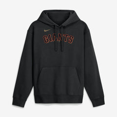 Black San Francisco Giants Nike Dri-Fit Club Hoodie