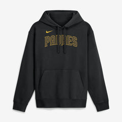 Black San Diego Padres Nike Dri-Fit Club Hoodie