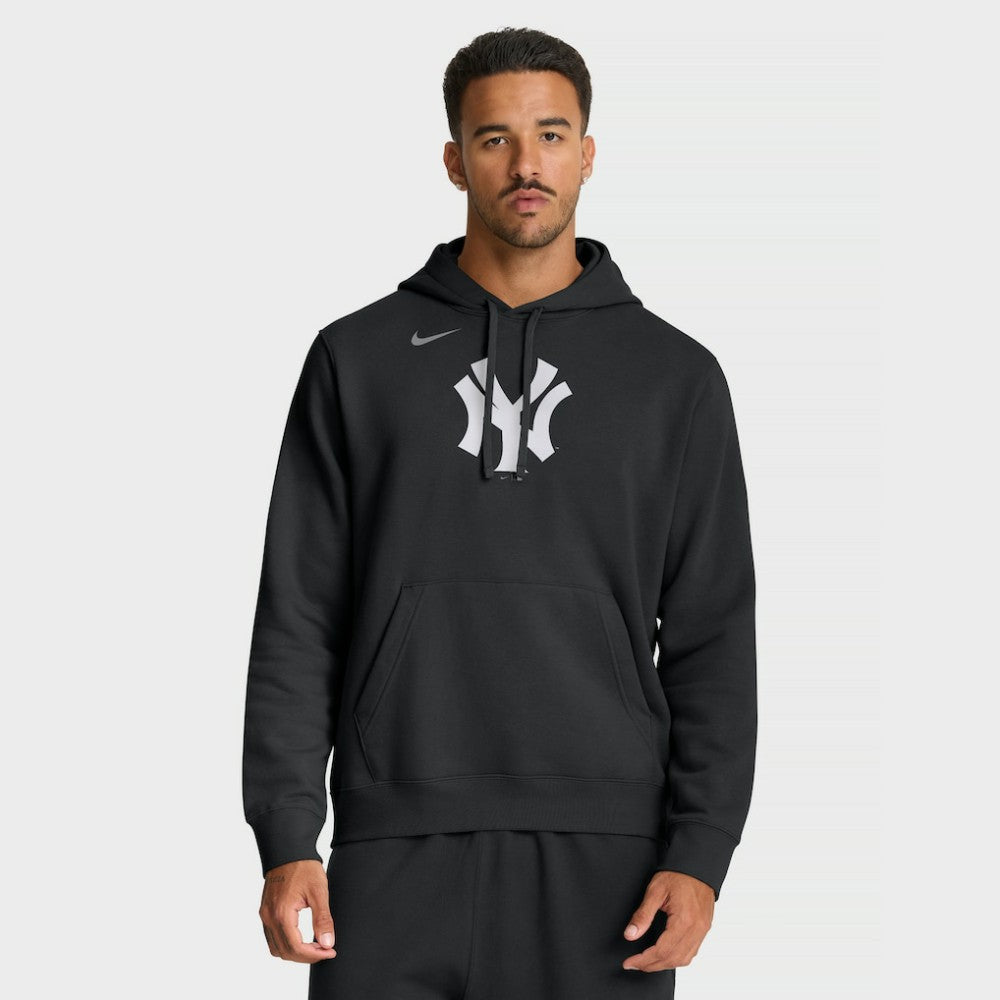 Black New York Yankees Nike Dri-Fit Club Hoodie