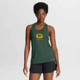 Women's Hurry Up Tri-Blend Dri-FIT Tank Top - Green Bay Packers Tops