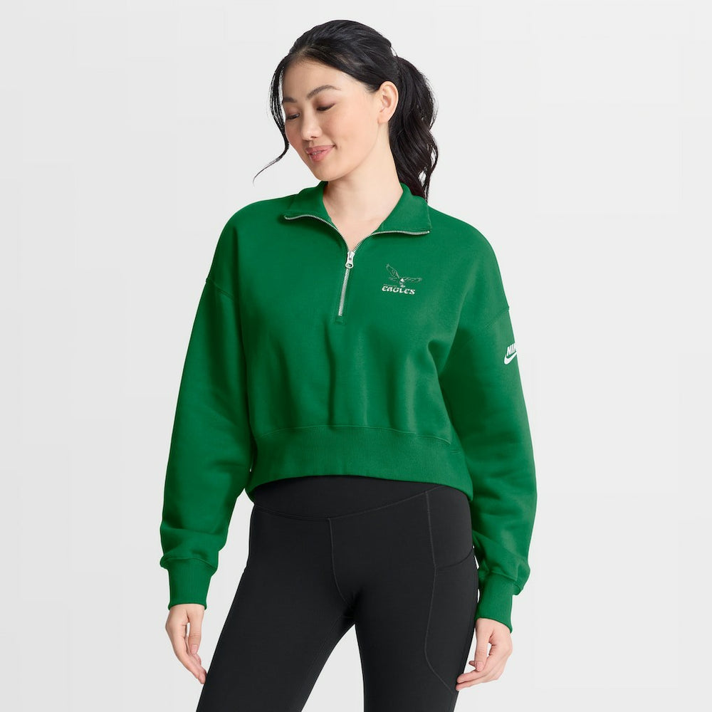 Women's Phoenix Fleece Quarter-Zip Sweatshirt - Philadelphia Eagles Sweatshirts