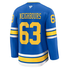 NHL Jake Neighbours St. Louis Blues Fanatics Home Premium Jersey