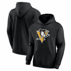 NHL Pittsburgh Penguins Logo Athletic Essential Hoodie